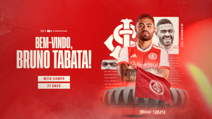 Bruno Tabata é o novo reforço do Internacional