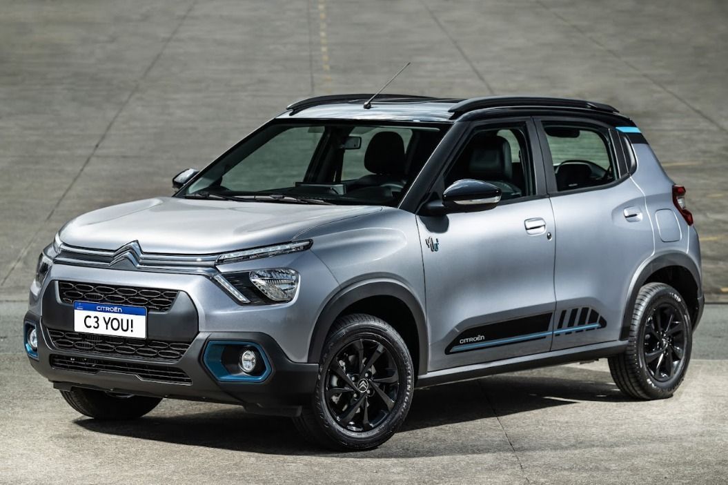 Frente do novo Citroën C3 YOU! / Foto: Divulgação/Citroën