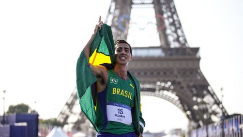 Caio Bonfim é prata na Olimpíada de Paris