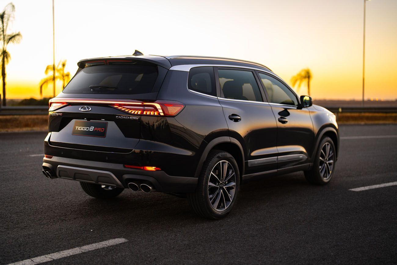 Caoa Chery Tiggo 8 PRO: SUV de 7 lugares ganha novo visual • Foto: Divulgação