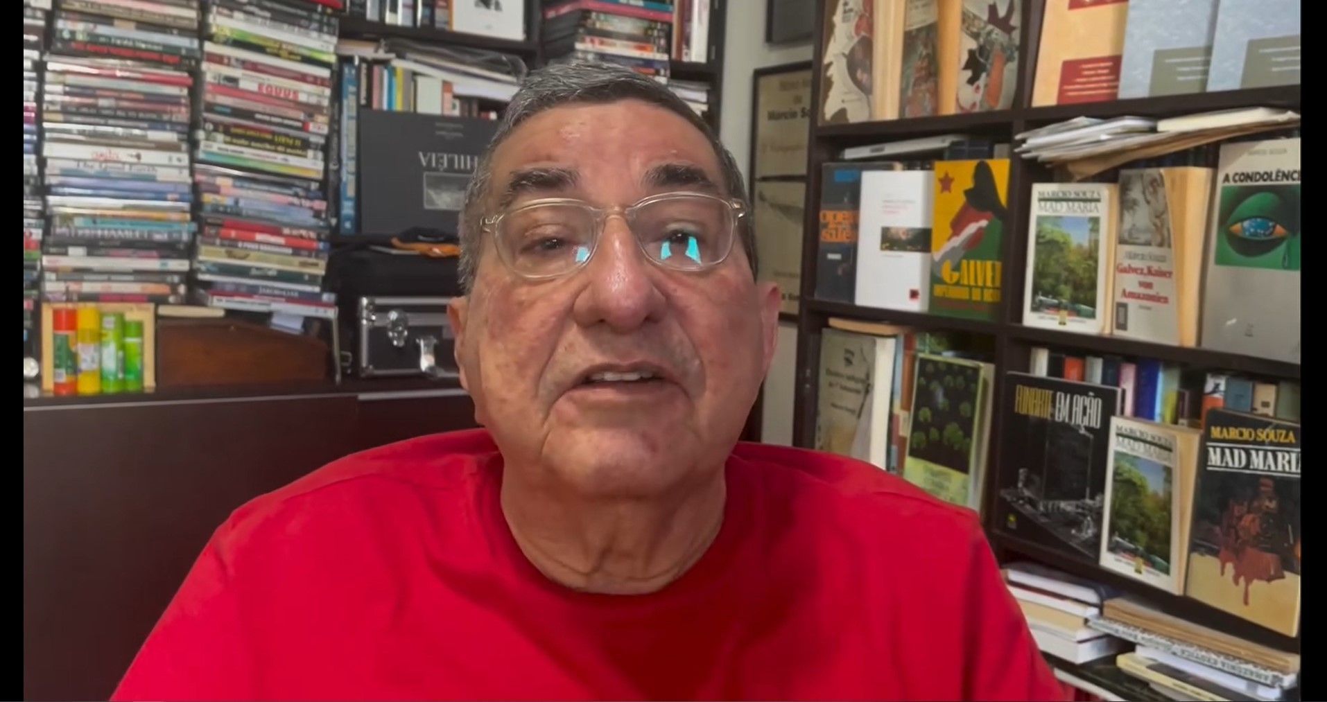 Escritor Márcio Souza morreu aos 78 anos
