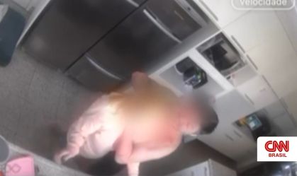 Vídeo: Diretor de construtora agride esposa na frente da filha de 3 anos