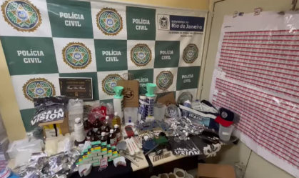 Laboratório clandestino de anabolizantes é encontrado no RJ