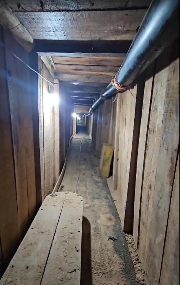 Túnel encontrado na Argentina