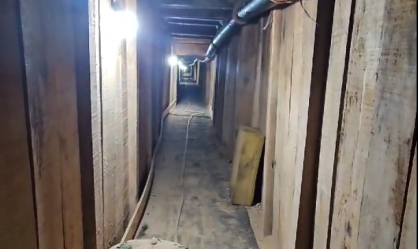 Túnel encontrado na Argentina