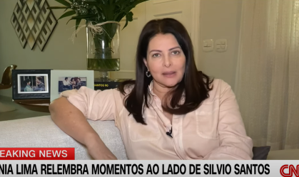 Sônia Lima recorda parceria com Silvio Santos e diz que teve o "melhor mestre"