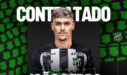 Ceará anuncia a contratação de João Pedro