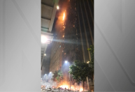 Suspeito de iniciar incêndio em prédio do Tribunal de Justiça é preso em MG