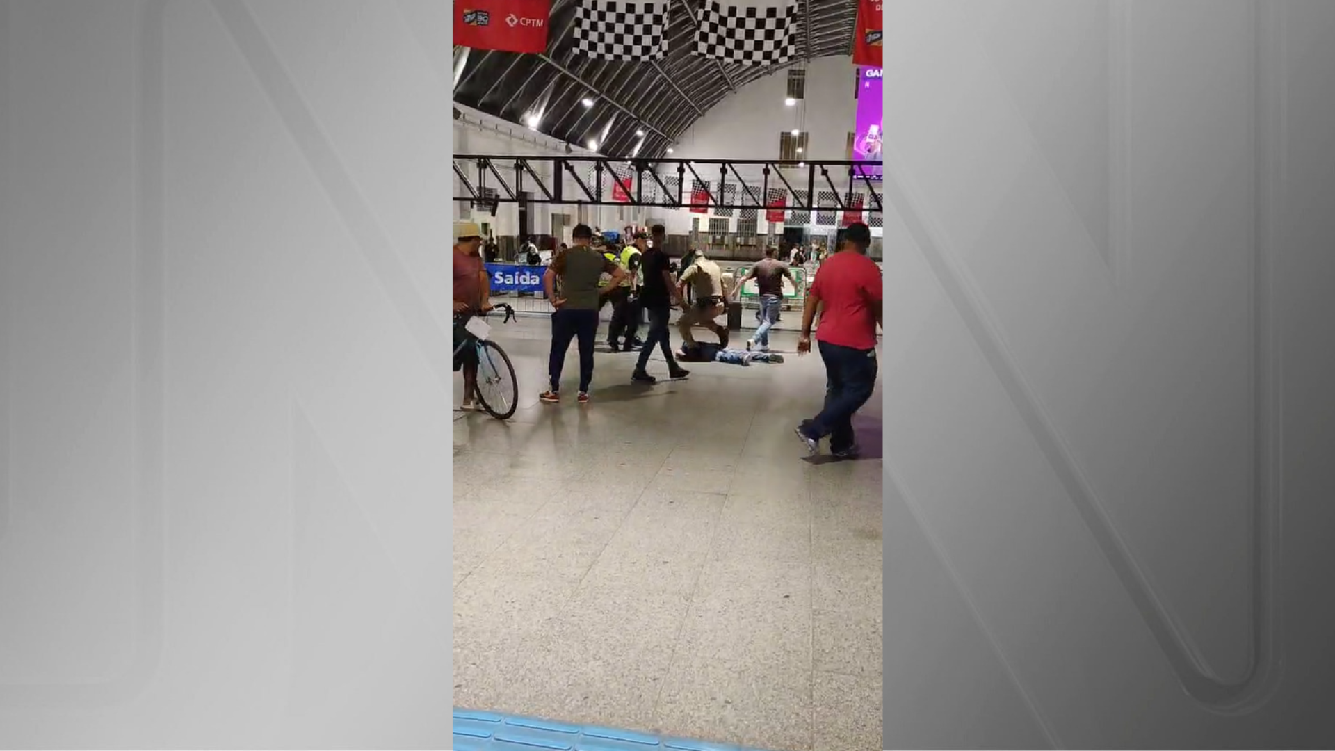 Caso aconteceu na estação Brás da CPTM na noite da última sexta-feira (30)