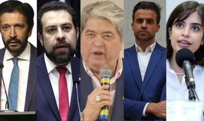 Nunes, Boulos, Datena, Marçal e Tabata