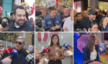 Veja como foi a agenda dos candidatos à Prefeitura de São Paulo nesta terça-feira (27)