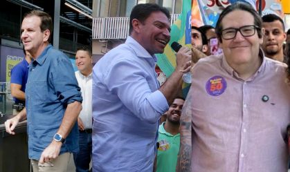 Panfletagem, caminhada: as agendas dos candidatos a prefeito do Rio nesta segunda (9)