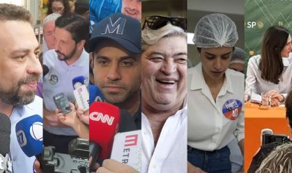 Candidatos à Prefeitura de São Paulo em campanha 30/08