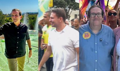 Candidatos à Prefeitura do Rio de Janeiro em campanha 30/08