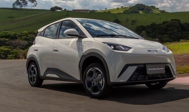 BYD Dolphin Mini: carro ganha opção para público PCD • Divulgação