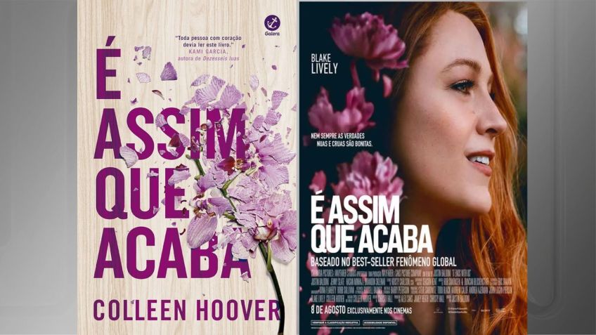 "É Assim Que Acaba" é o primeiro livro de Colleen Hoover a ser adaptado para o cinema / Montagem CNN