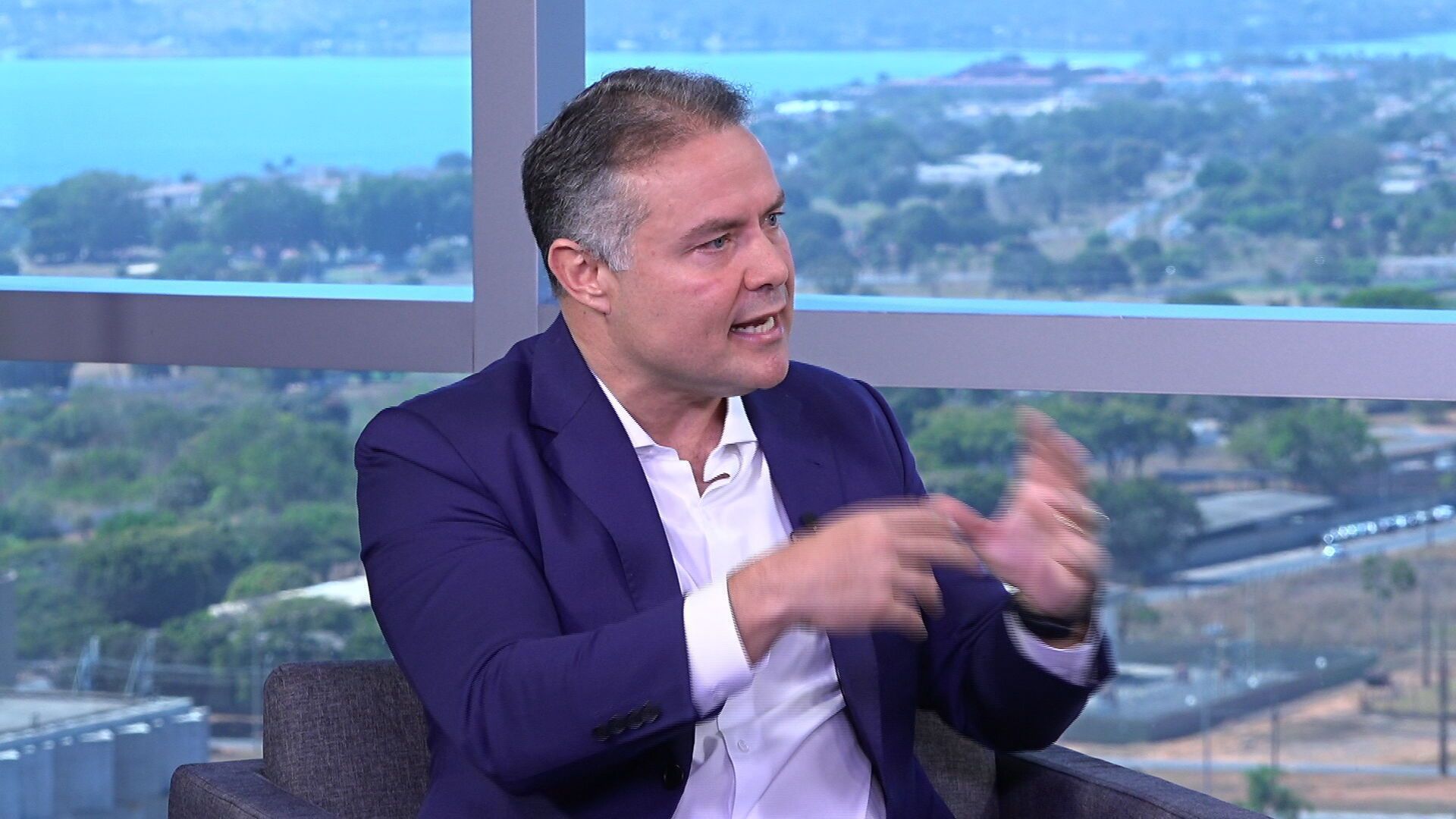 O ministro dos Transportes, Renan Filho