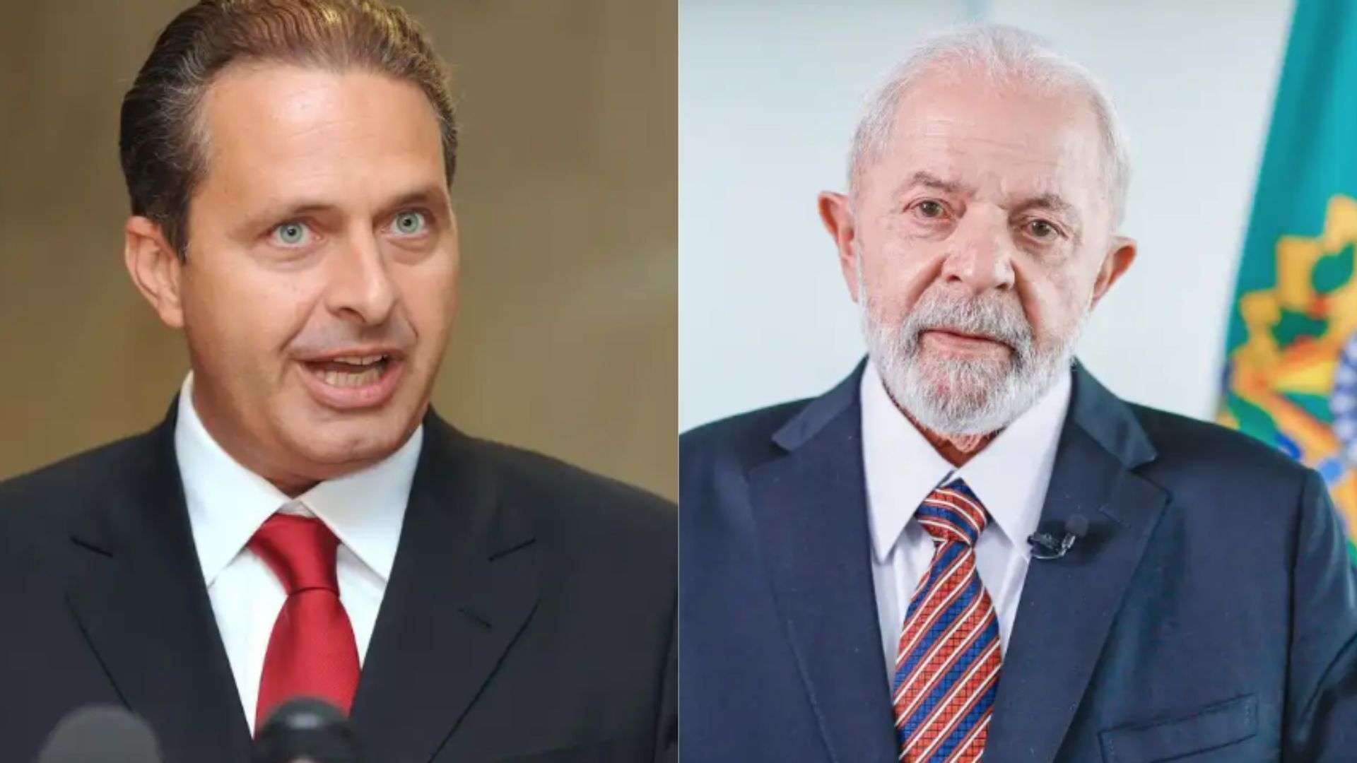 Eduardo Campos (PSB) e o presidente da República, Luiz Inácio Lula da Silva (PT)