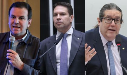 Eduardo Paes (PSD), Alexandre Ramagem (PL), Tarcísio Motta (PSOL)