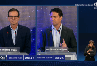 Análise: Paes e Ramagem criticam padrinhos políticos e fazem embate sobre segurança pública em 1º debate na TV