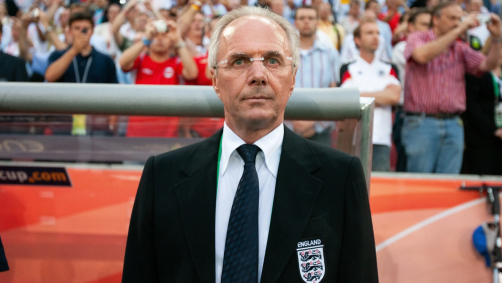 Sven-Goran Eriksson, foi técnico da Inglaterra