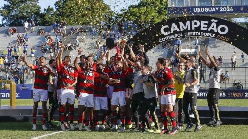 Flamengo foi campeão da Libertadores Sub-20 em março