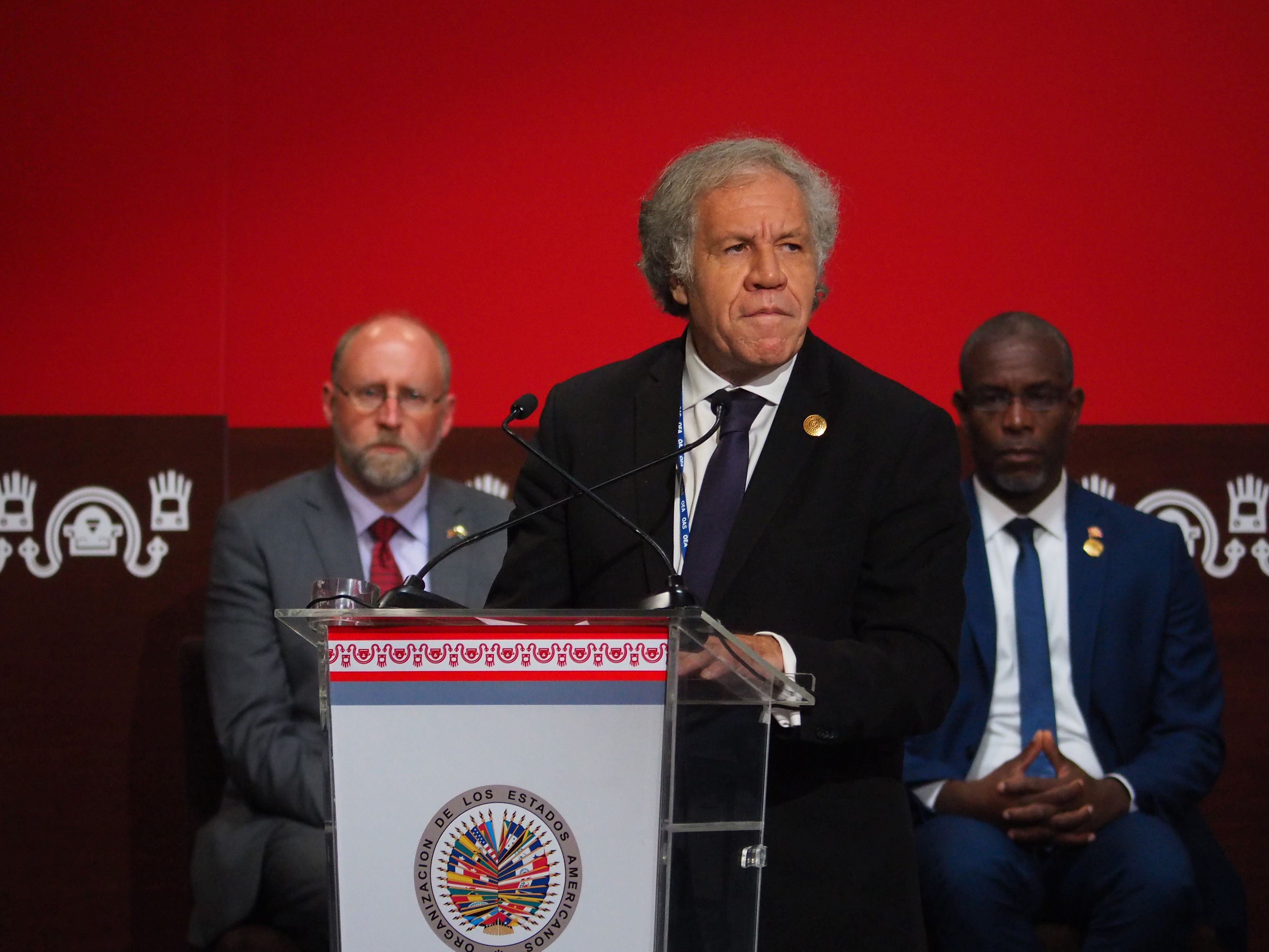 Luis Almagro, Secretary General of the Organization of