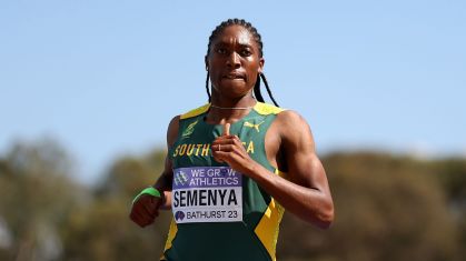 Caster Semenya é bicampeã olímpica no atletismo