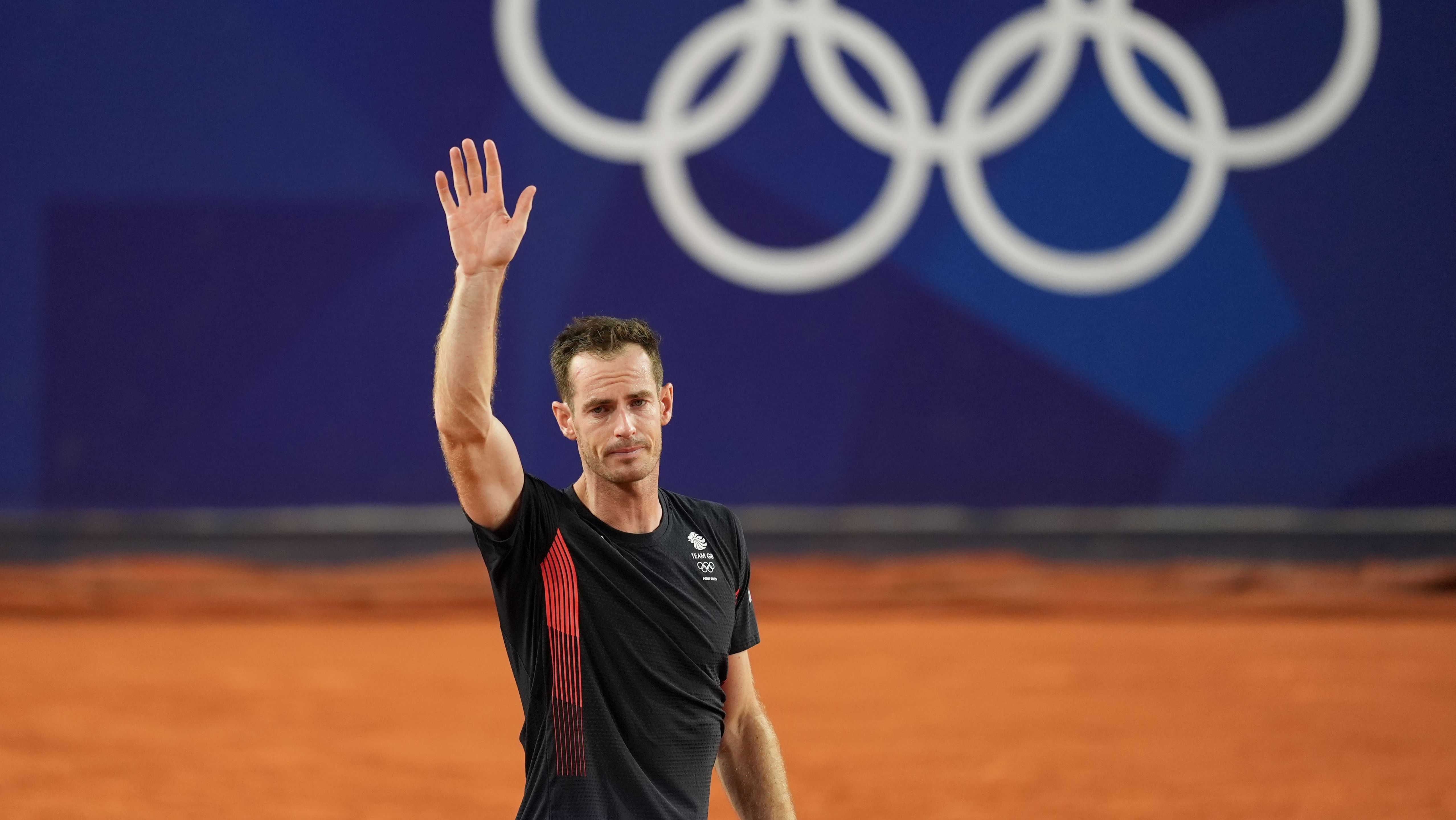 Emocionado, Andy Murray se despede da Olimpíada de Paris e de sua carreira como tenista profissional