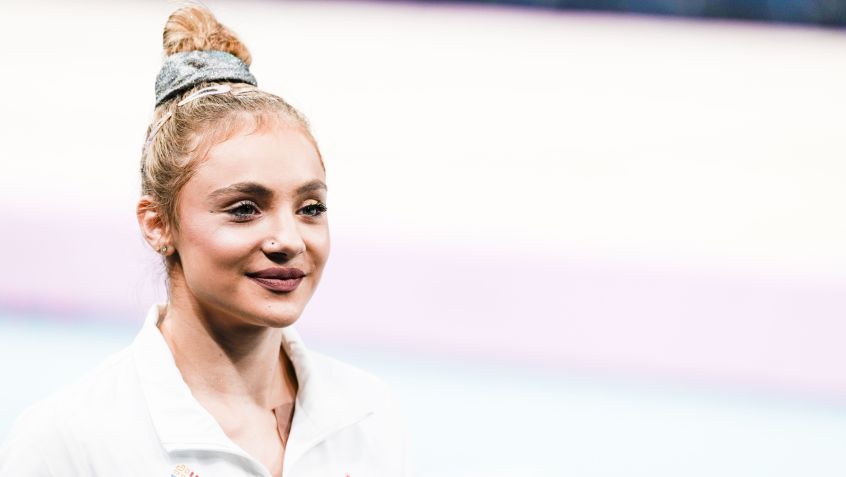Sabrina Maneca-Voinea tenta recuperar sua medalha de bronze / Jari Pestelacci/Eurasia Sport Images/Getty Images