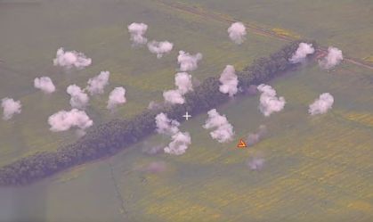 Russian forces target Ukraine's military equipment near Kursk