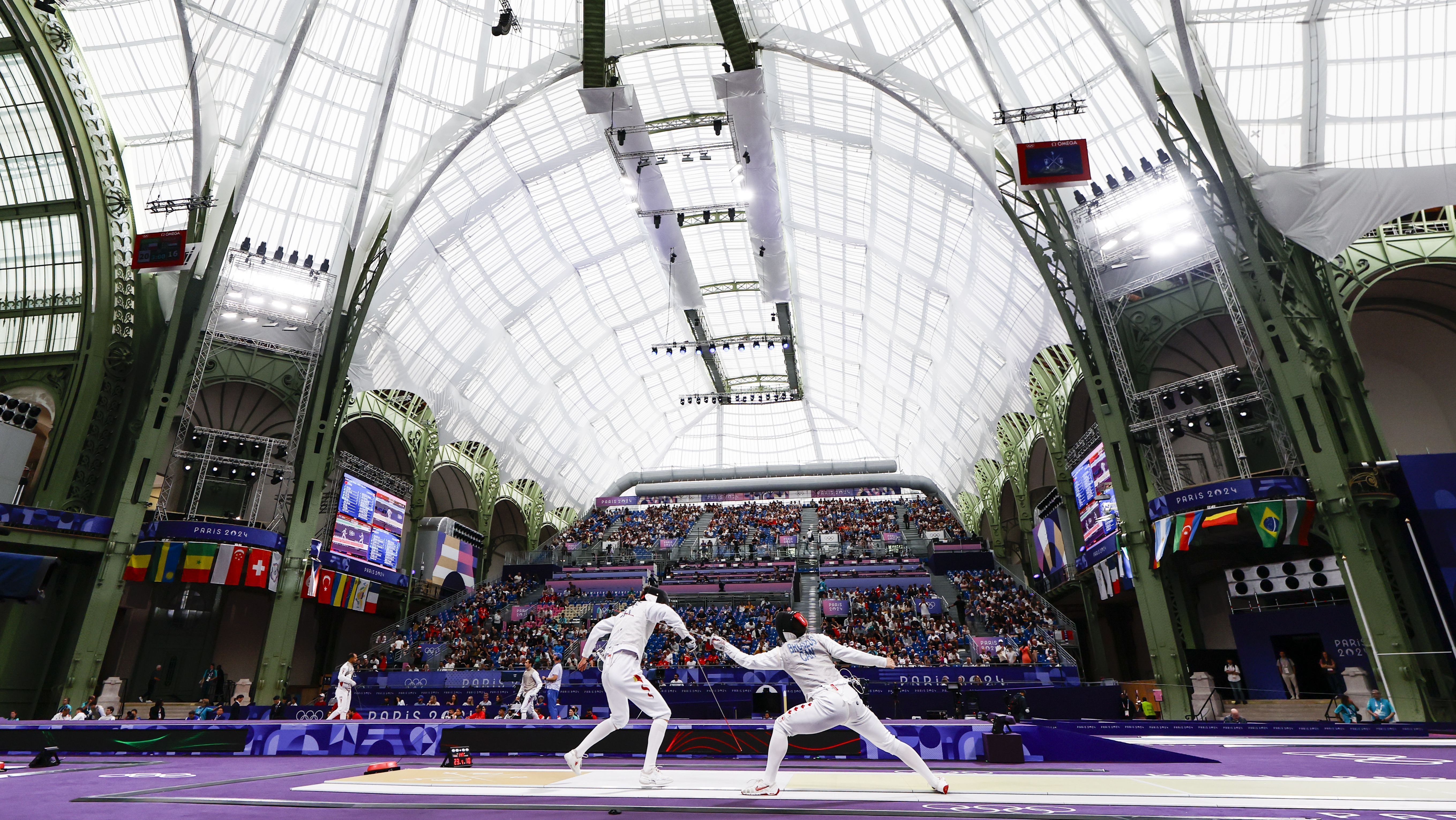 Grand Palais recebe o taekwondo e a esgrima na Olimpíada