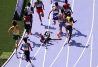 Emissora olímpica se desculpa por cinegrafista invadir pista durante 5.000m