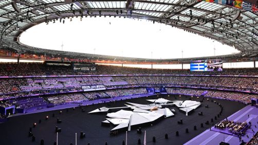 Stade de France recebe a cerimônia de encerramento de Paris 2024