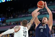 Nikola Jokic brilha, Sérvia bate Alemanha e conquista bronze em Paris