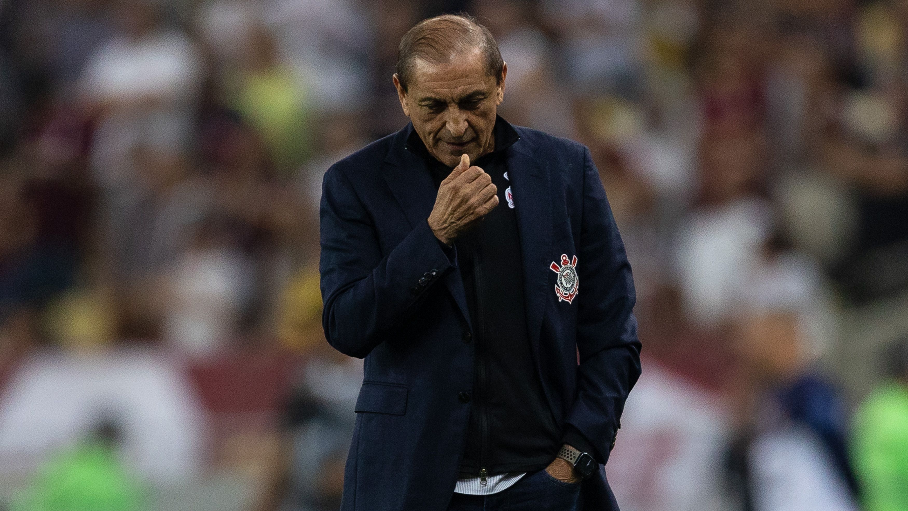Ramón Díaz, treinador do Corinthians