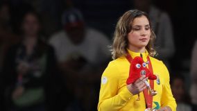 Rosicleide Andrade garantiu o bronze no judô até 48kg J1