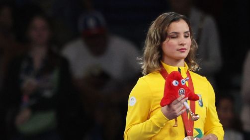 Rosicleide Andrade garantiu o bronze no judô até 48kg J1