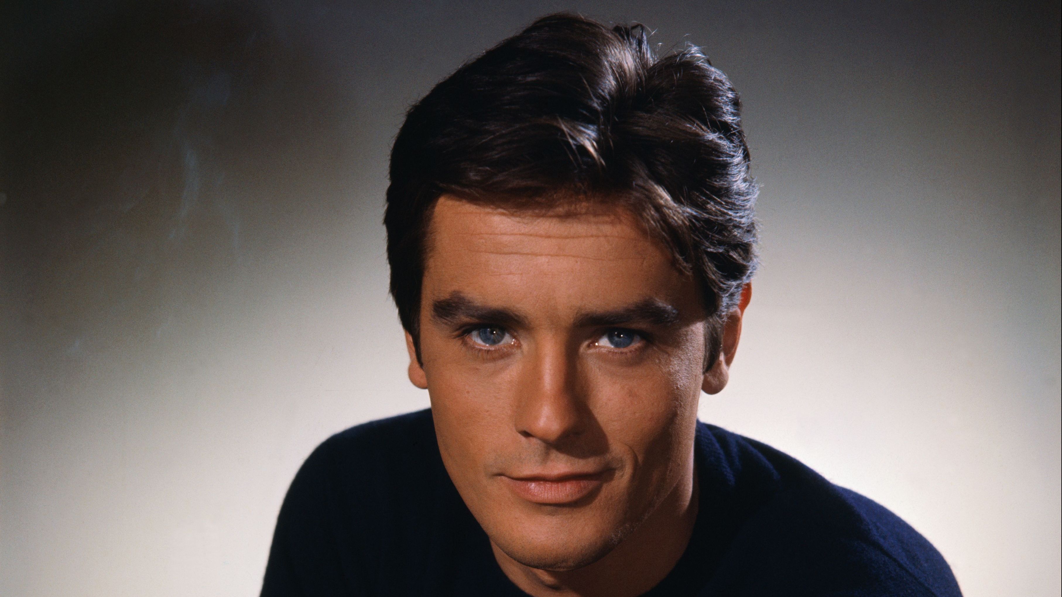 Ator francês Alain Delon na década de 1960