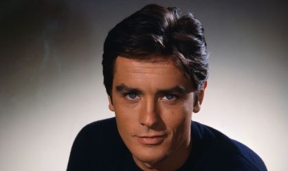 Ator francês Alain Delon na década de 1960