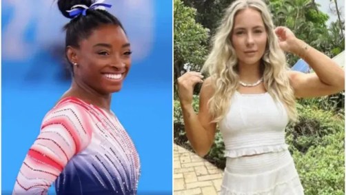Ginasta é atacada nas redes após comentário de Simone Biles