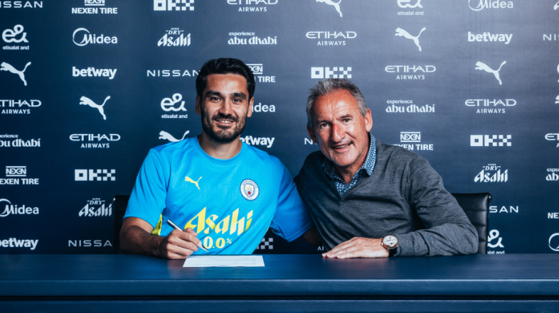 Ilkay Gundogan está de volta ao Manchester City