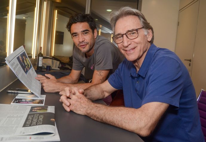 Herson Capri e Caio Blat estrelam peça "Memórias de Vinho" / Araujo/Agnews