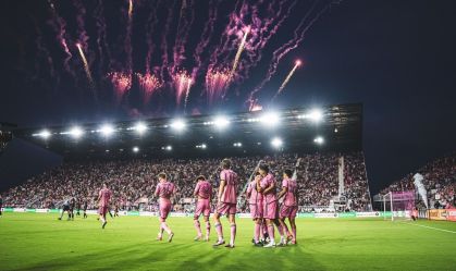 Inter Miami em partida dentro de casa