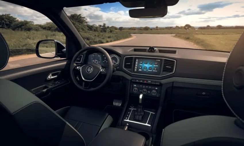 Interior da nova Volkswagen Amarok 2025 / Foto: Divulgação/Volkswagen