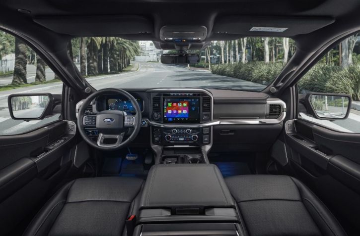 F-150 tem novas opções de cores e materiais de acabamento para a cabine • Foto: Divulgação