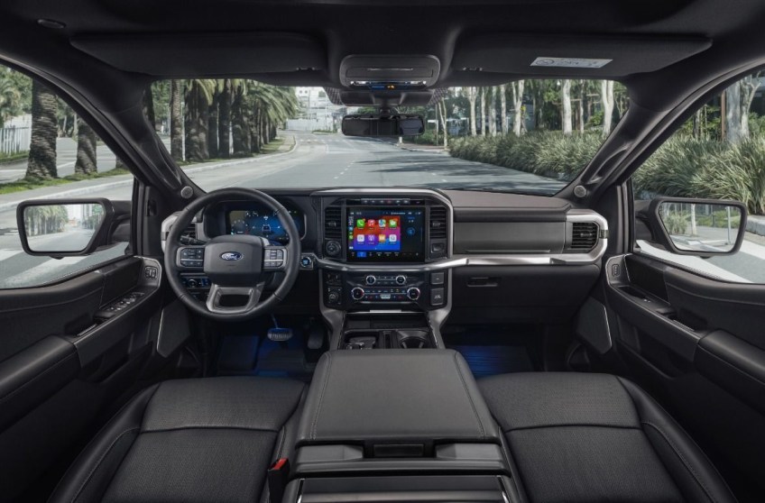 F-150 tem novas opções de cores e materiais de acabamento para a cabine • Foto: Divulgação