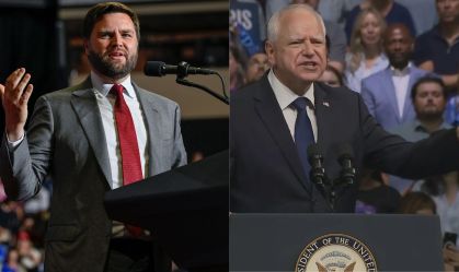 Tim Walz diz que “mal pode esperar” para debater com JD Vance
