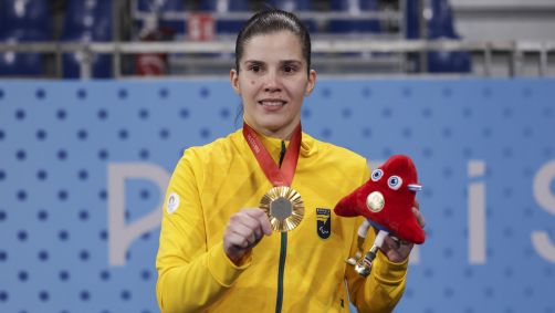 Alana Maldonado conquistou medalha de ouro no judô até 70 kg J2