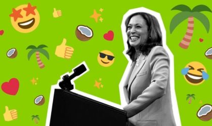 Campanha de Kamala Harris criou QG da Geração Z para gerar memes